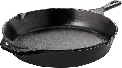 Utopia Kitchen Cast Iron Frying Pan 10.25 Inch, Cast Iron Chefs Pan, Pre by UTOPIAKITCHEN