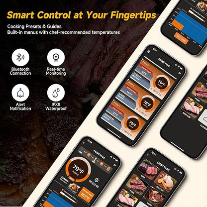 Wireless Meat Thermometer Digital, Long-Range Bluetooth Cooking Thermometer - Image 2