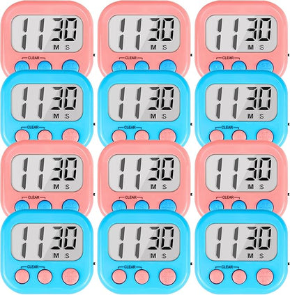 Timer for Kids Teachers Supplies Digital Kitchen Timers for Cooking Large by AOUCE