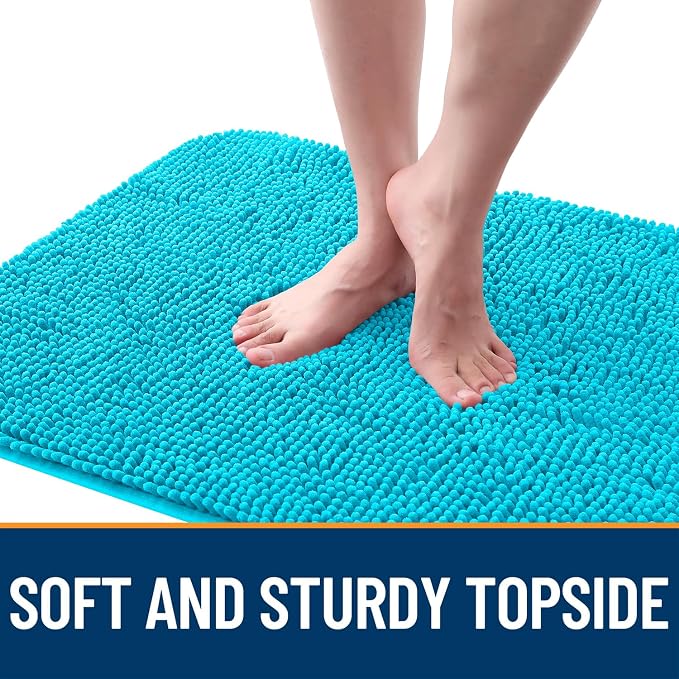 OLANLY Dog Door Mat for Muddy Paws 44x32, Absorbs Moisture and Dirt, Absorbent - Image 4