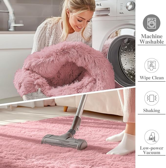 OLANLY 5x7 Machine Washable Large Area Rugs - Image 2