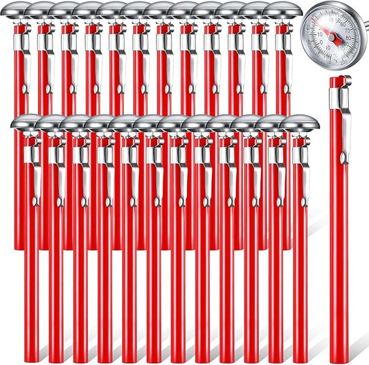 Xuhal 24 Pcs Stainless Steel Kitchen Thermometer by Xuhal