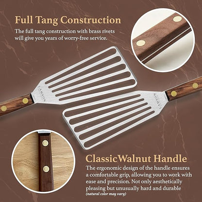 Lamson Metal Spatula Slotted Turner - Image 6