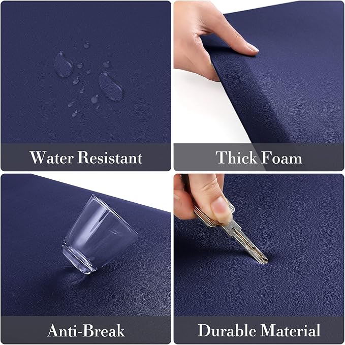 HappyTrends 2 PCS Kitchen Mat Cushioned Anti-Fatigue Floor Mat, Heavy Duty - Image 6