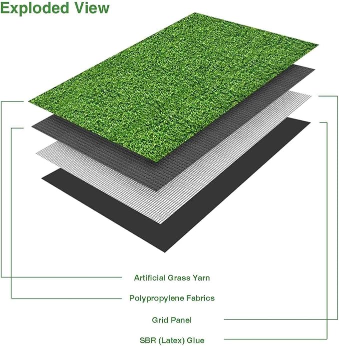 LITA Realistic Artificial Grass Turf Lawn Customized Size 15 x 73 Feet - Image 4