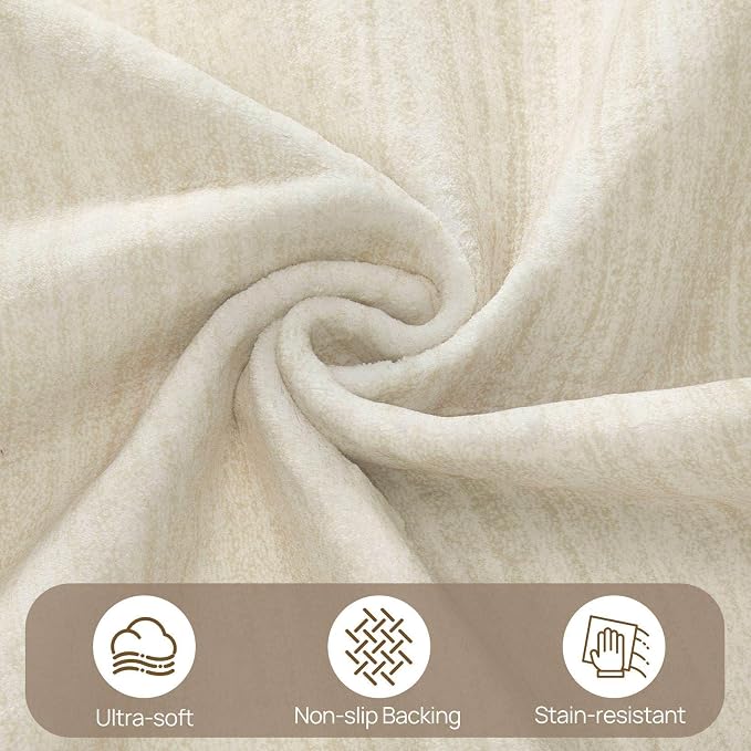 UERMEI 9x12 Washable Area Rug - Image 7