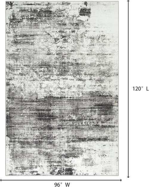 8x10 Area Rugs Washable Rug: Large Modern Abstract Living Room Rug Soft - Image 2