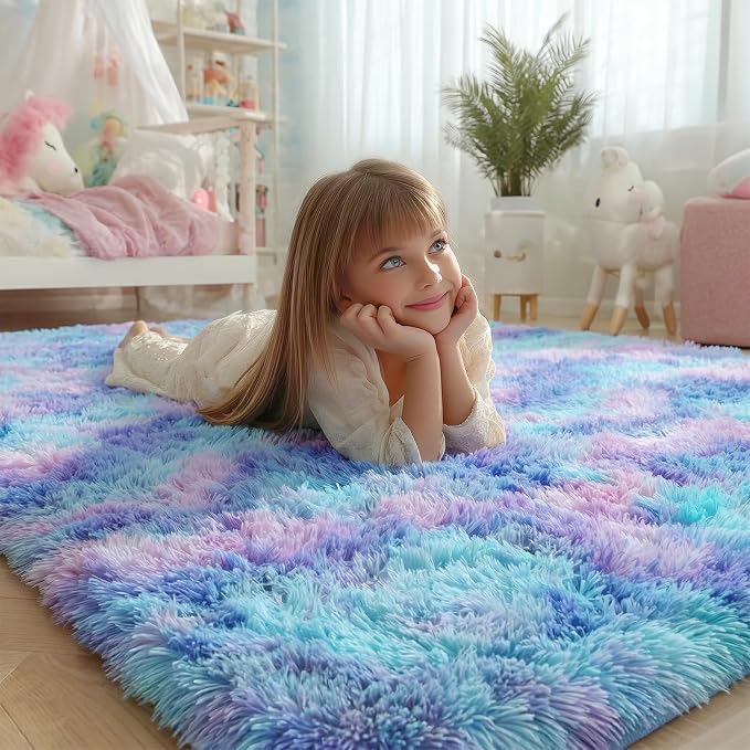 PAGISOFE Adorable Rainbow Runner Rugs - Image 3