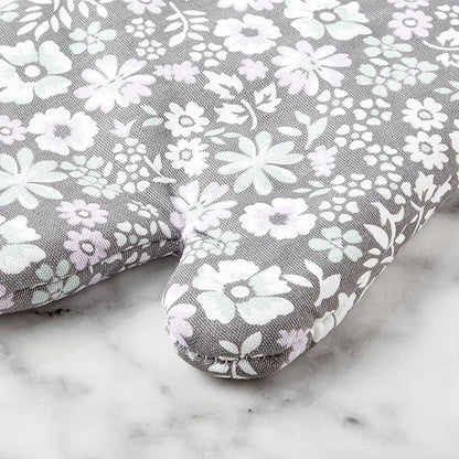 Martha Stewart Ditsy Floral Oven Mitt 2-Pack Set - Image 3