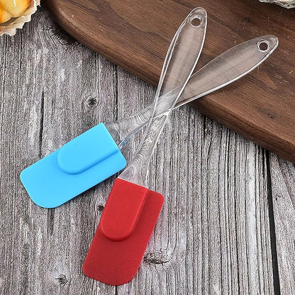 ZukoCert 6 Piece Mini Silicone Spatula Set, Small Heat-Resistant Rubber Spatulas - Image 6