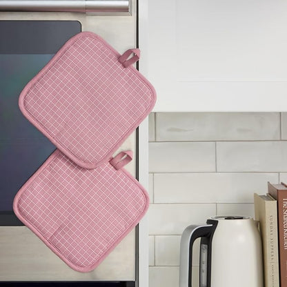 KITCHENAID Gourmet Series Gridlines Pot Holders 2-Pack Set, Heat Resistant up - Image 5