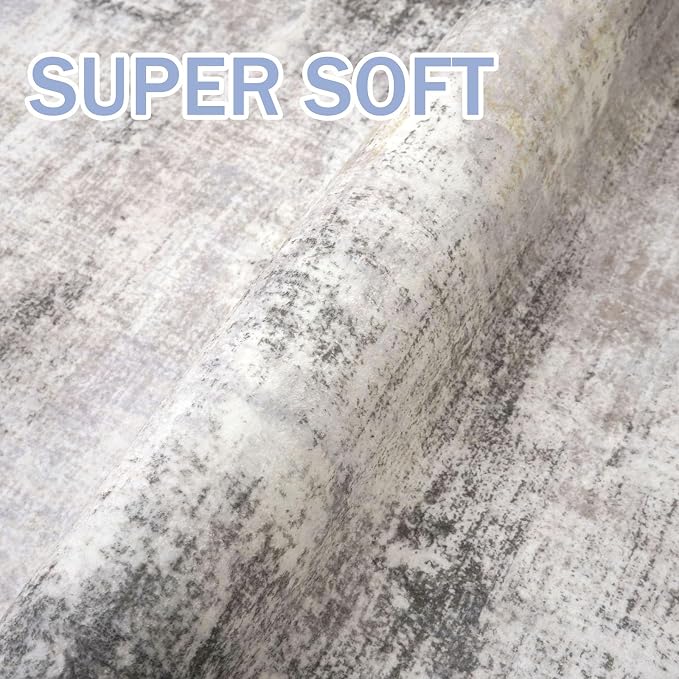 IOHOUZE Abstract Area Rugs and Runners Sets 2x6 and 3x5 Ft, Washable Entryway - Image 7