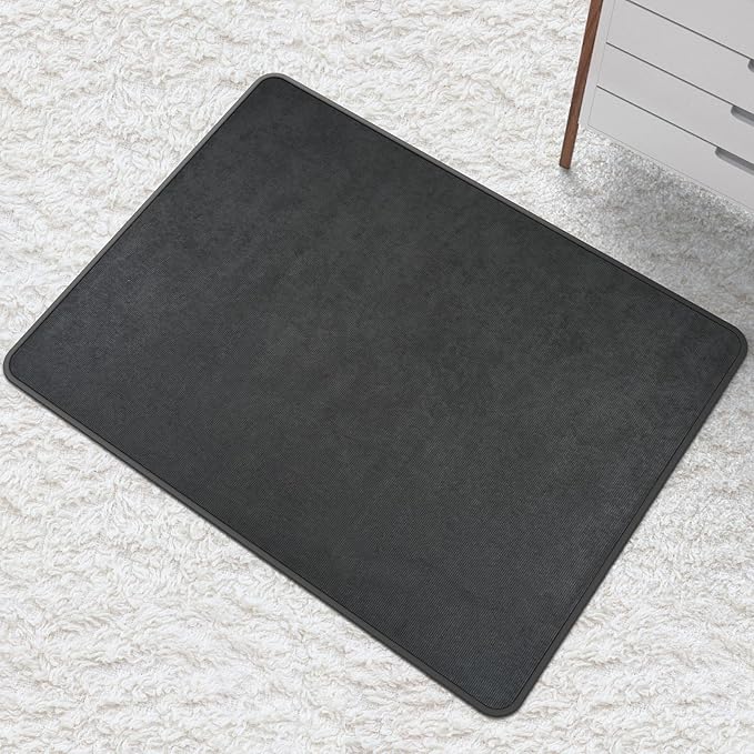 Heavy Duty Office Chair Mat for Carpet and Hardwood Floor Bohemian Desk Chair - Image 4