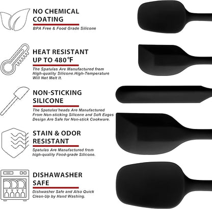 Anaeat Silicone Spatula Set of 5 - Image 7
