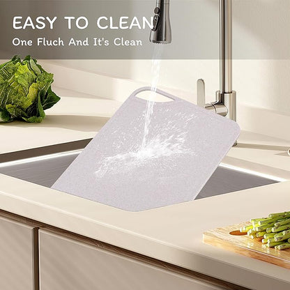 Cutting Board for Kitchen, Wheat Straw Fiber Cutting Board, Dish Washer Safe - Image 5