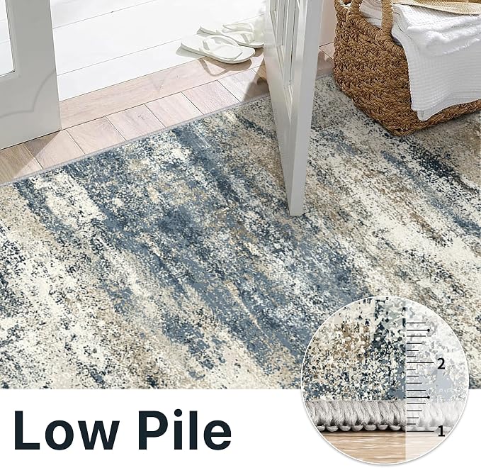 BEIMO Area Rugs 6x9 for Living Room Bedroom, Modern Abstract Machine Washable - Image 8