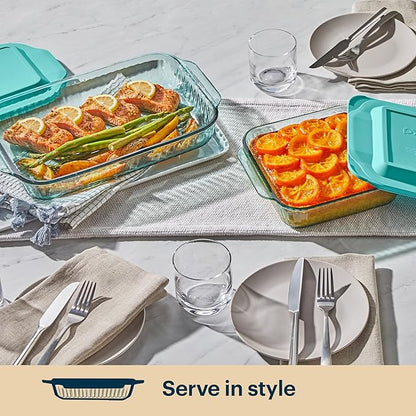 Pyrex Colors Tinted Tinted Glass Baking Dish - Image 3