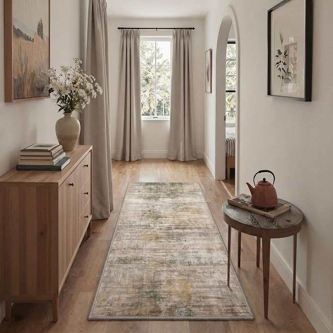 BEIMO 2X7 Runner Rug for Hallway Kitchen, Machine Washable Runners Rug for by BEIMO