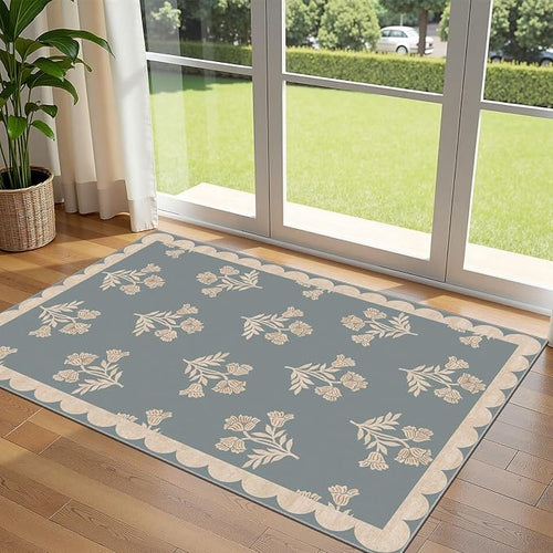 3x5 Floral Entry Rug by Othilic