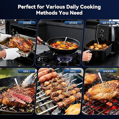 Smart Wireless Meat Thermometer Digital, 2 Probes, Advanced Bluetooth Food - Image 7