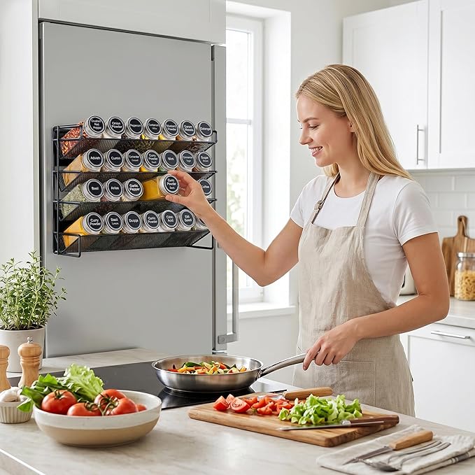 UVIAHOMI Magnetic Spice Rack Organizer - Image 2