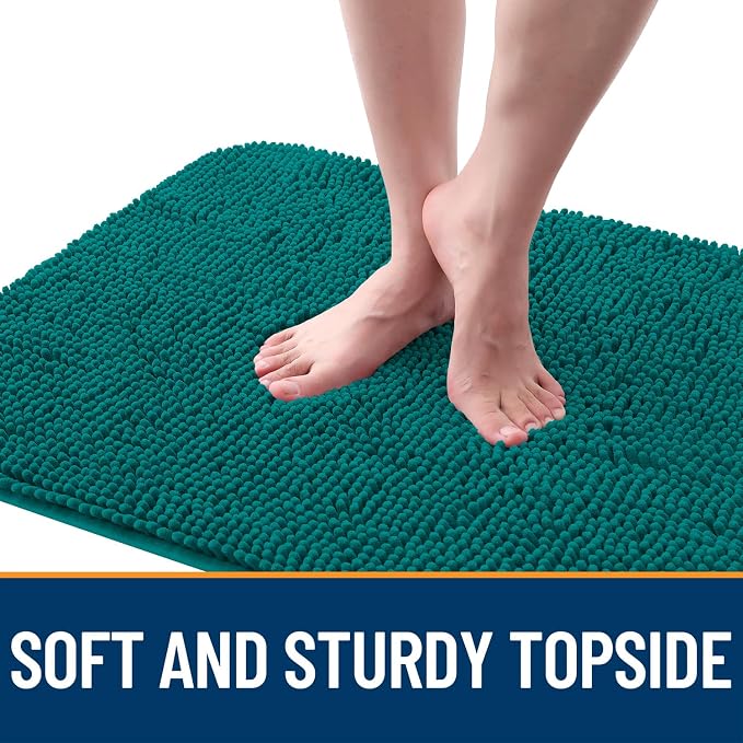 OLANLY Dog Door Mat for Muddy Paws 32x20, Absorbs Moisture and Dirt, Absorbent - Image 4
