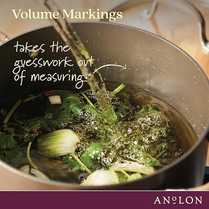 Anolon Advanced Home Hard-Anodized Nonstick Tapered Sauce Pan/Saucepot - Image 8