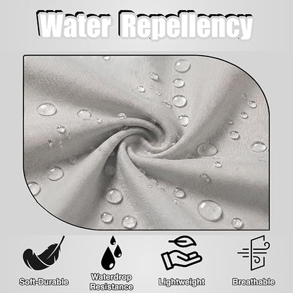 TOSHE Kitchen Apron Waterdrop Resistant Cotton Apron - Image 4