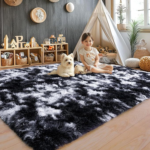 8x10 Area Rugs for Living Room, Ultra Soft Fluffy Large Shaggy Rug Carpet for - Image 2
