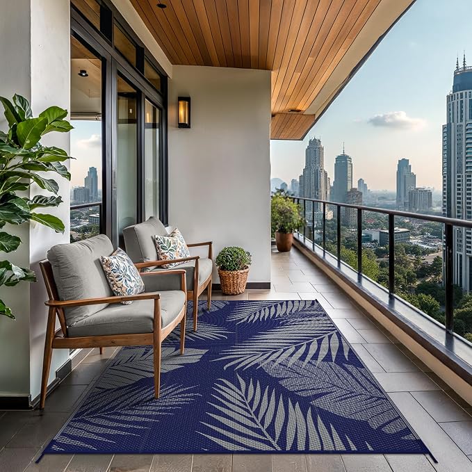 GENIMO Outdoor Rug 8' x 10' Waterproof - Image 4