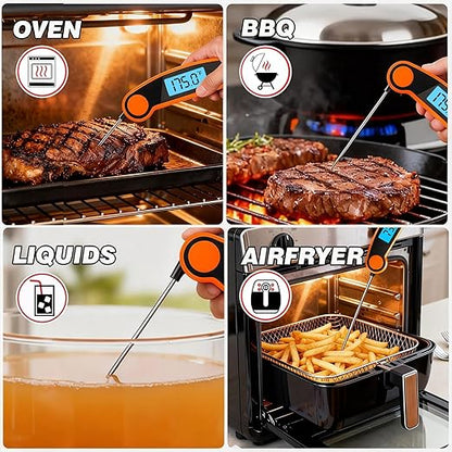 Meat Thermometer Digital Waterproof Instant Read Thermometer - Image 4