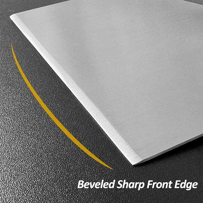 Vovoly Extra Wide Griddle Scraper, 5.5''x5.5'' Smashed Burger Scraper Grill - Image 4