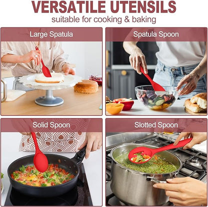 TeamFar Kitchen Utensils, Non-Stick Kitchen Gadgets - Image 6