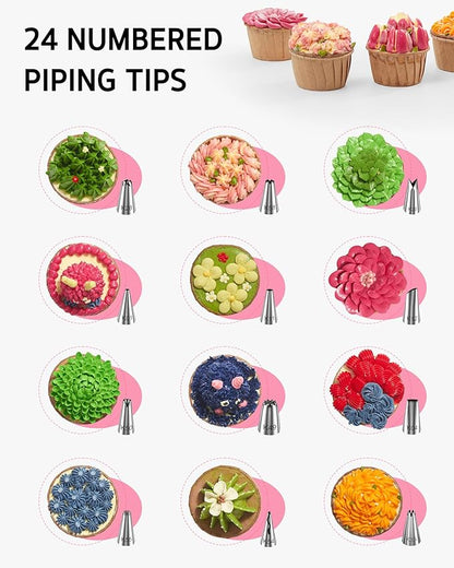 Syntus 65 PCs Cake Decorating Kit - Image 5