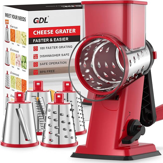 GDL Rotary Cheese Grater Hand Crank by GDL