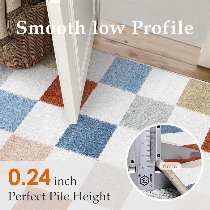 PureCozy Machine Washable 6x9 Area Rugs - Image 5