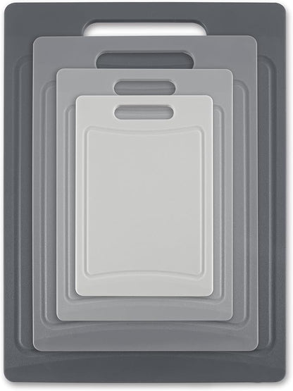 COOK WITH COLOR Non-Slip Cutting Board Set – Kitchen Essentials with Easy Grip - Image 7