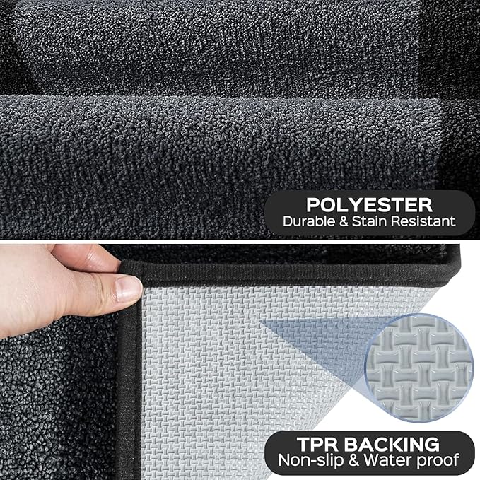 Machine Washable Runner Rug 32" x 144", Non Slip Kitchen Rug - Image 3