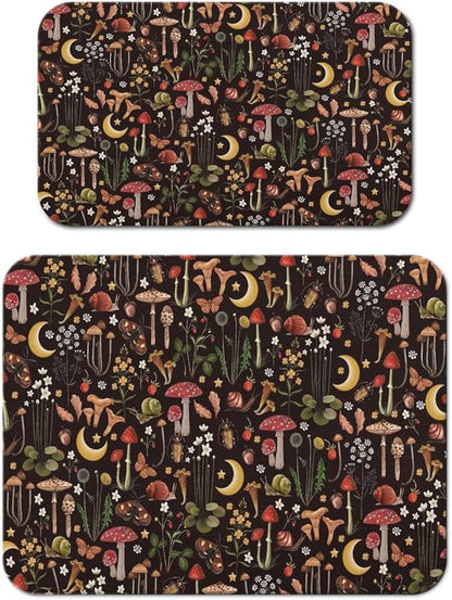 Dish Drying Mat for Kitchen Counter 2 Pack by Unknown