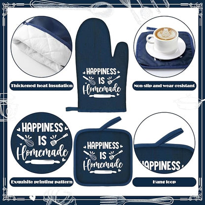 Fourluoo 10 Pcs Farmhouse Kitchen Decor and Accessories Set 4 Kitchen Towels 2 - Image 6