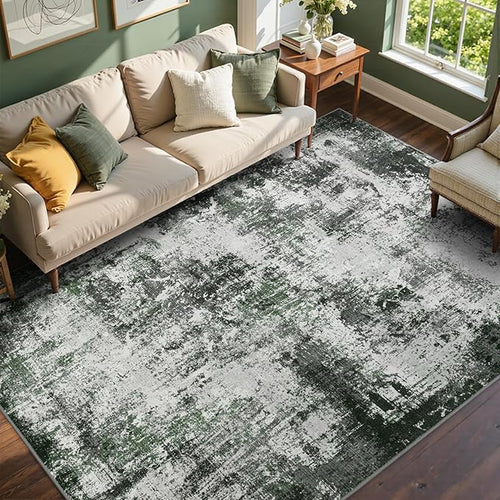 6x9 Ft Large Area Rugs for Living Room, Soft Non-Slip Washable Rugs Modern by Cuzwlovita