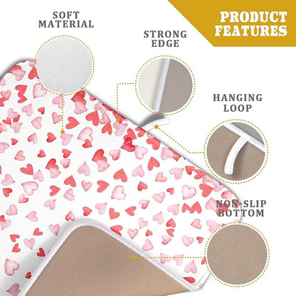 Valentine’s Day Dish Drying Mat - Image 3