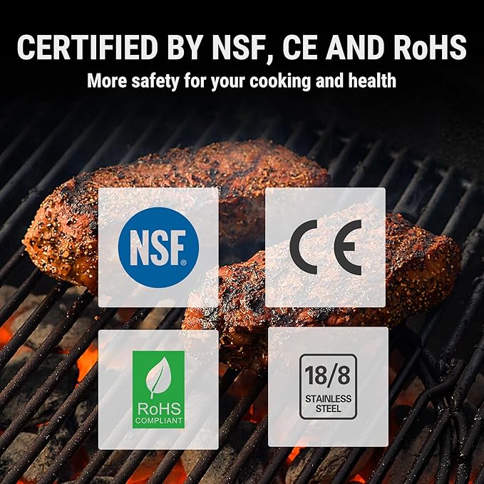 TempPro TP19 Waterproof Digital Meat Thermometer - Image 8