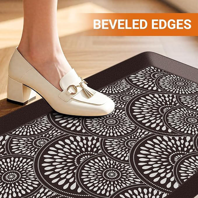 Mattitude 4/5 Inch Kitchen Mat, 20x53in Heavy Duty Ergonomic Comfort Foam - Image 6
