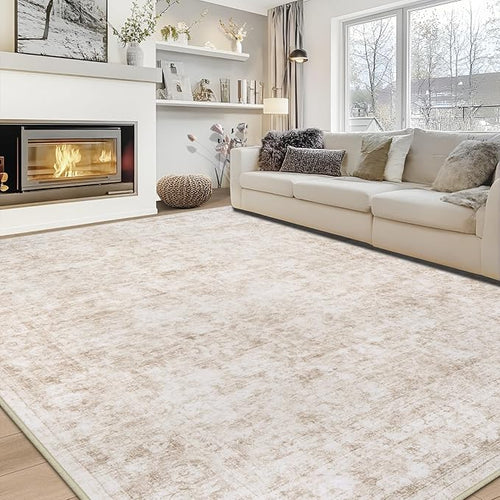 9x12 Area Rugs for Living Room Rug Washable: Modern Large Rug for Dining Room by Aelenmu