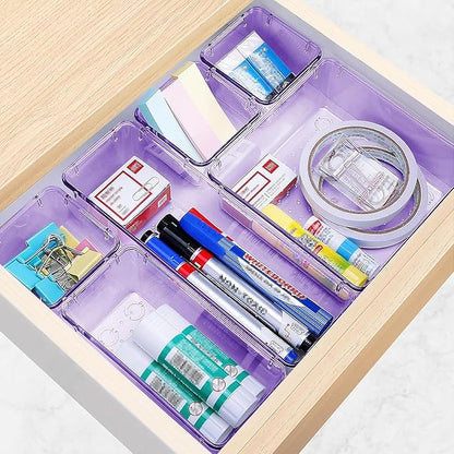 StorMiracle 23 PCS Drawer Organizer Set, 5 Varied Size Bathroom and kitchen - Image 5