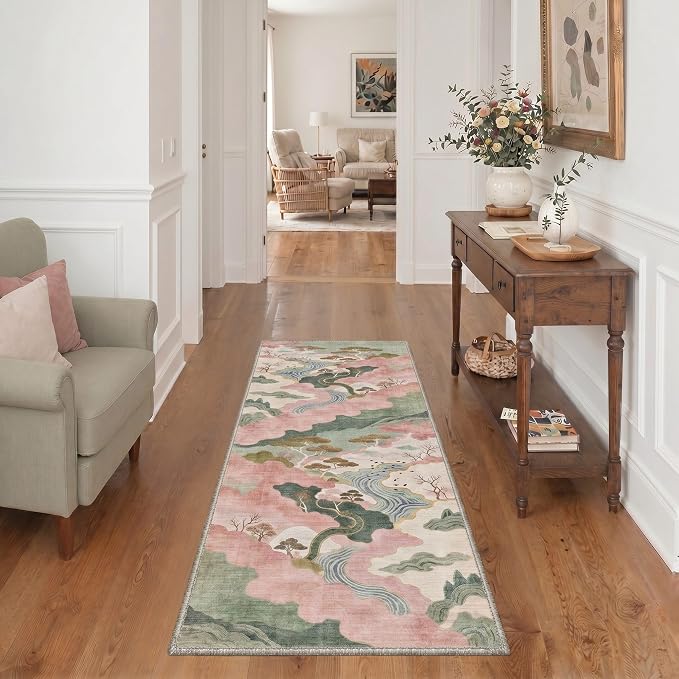 BEIMO 2x6 Runner Rug for Hallway Kitchen, Machine Washable Runners Rug for - Image 2
