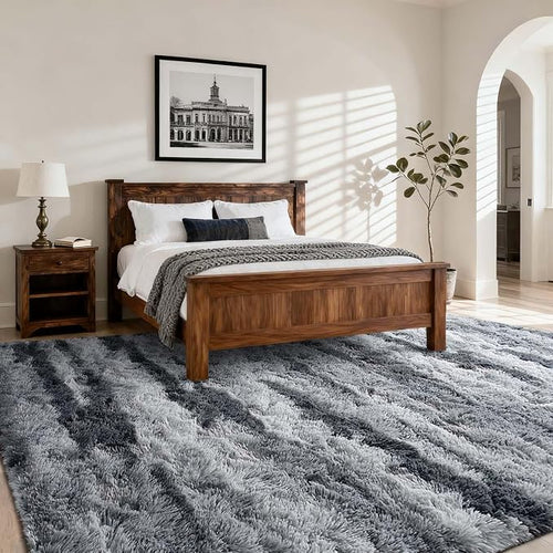 9x12 Ft Extra Large Shag Rugs for Living Room, Ultra Soft Fluffy Furry Area - Image 2