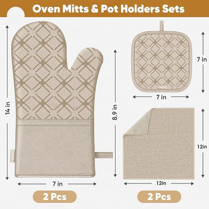 Oven Mitts and Pot Holders Set - Image 2