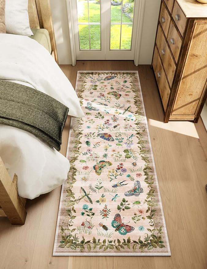 Machine Washable Runner Rugs for Entryway: 2'x6' Kitchen Rug Stain Resistant - Image 9